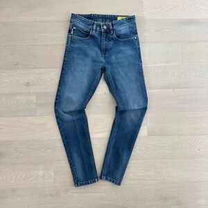 Philipp Plein Women’s Skinny Blue Washed Jeans - 27” Waist - Made in Italy